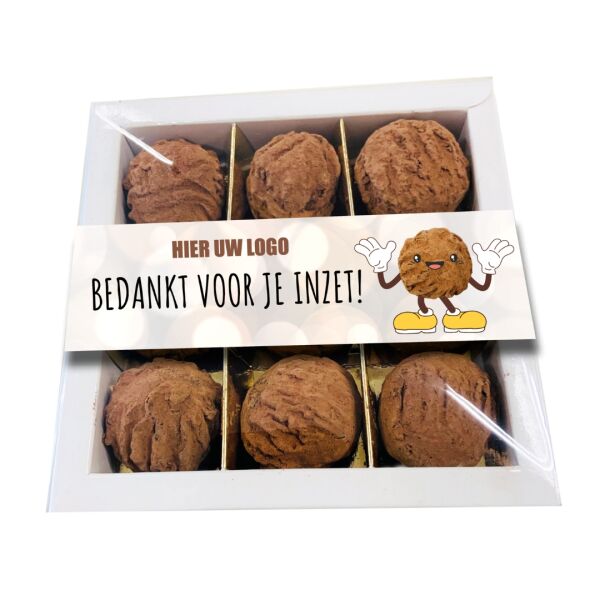 9 Roomtruffels in Geschenkdoos